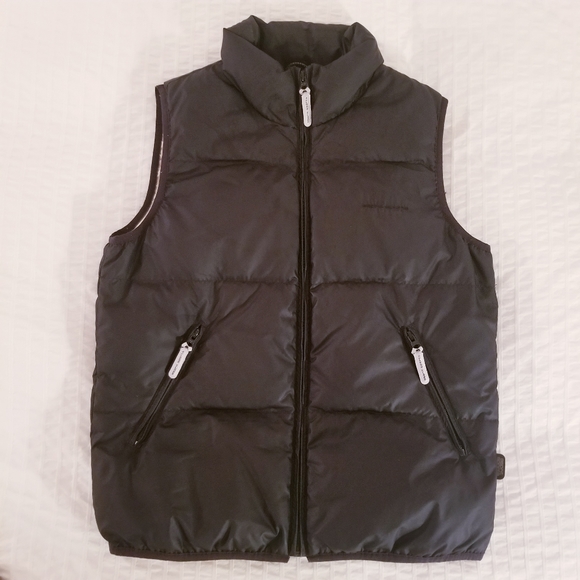Esprit Sport | Black Tan Down Feather Puffer Vest